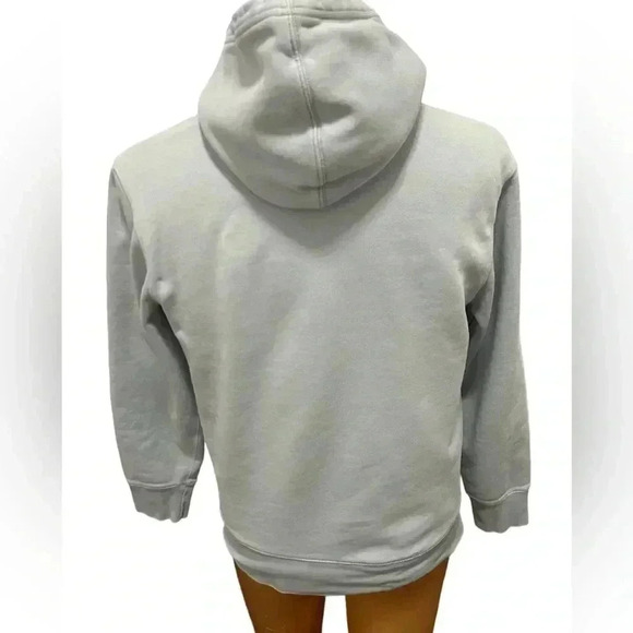 Levis Hoodie Mens Medium Blue Pullover Hooded Sweatshirt Logo Spell Out Pocket - Picture 3 of 9